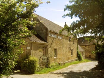 The Craven Arms pub, stone built in a country setting next to a small road